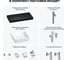 Комплект мебели для ванной комнаты Wellsee Genuine Tree с раковиной 201015371 8