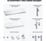 Комплект мебели для ванной комнаты Wellsee Genuine Tree с раковиной 201014691 8