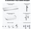 Комплект мебели для ванной комнаты Wellsee Genuine Tree с раковиной 201014451 8