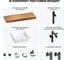 Комплект мебели для ванной комнаты Wellsee Genuine Tree с раковиной 201015552 8
