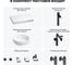 Комплект мебели для ванной комнаты Wellsee Genuine Tree с раковиной 201015712 8