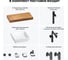 Комплект мебели для ванной комнаты Wellsee Genuine Tree с раковиной 201015312 8