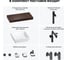 Комплект мебели для ванной комнаты Wellsee Genuine Tree с раковиной 201015332 8