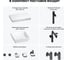 Комплект мебели для ванной комнаты Wellsee Genuine Tree с раковиной 201015232 8