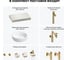 Комплект мебели для ванной комнаты с раковиной Wellsee Genuine Tree 201015633 8