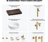 Комплект мебели для ванной комнаты с раковиной Wellsee Genuine Tree 201015693 8