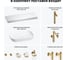 Комплект мебели для ванной комнаты Wellsee Genuine Tree с раковиной 201014453 8