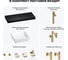 Комплект мебели для ванной комнаты Wellsee Genuine Tree с раковиной 201015493 8