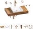 Комплект мебели для ванной комнаты Wellsee Genuine Tree с раковиной 201015194 1