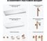 Комплект мебели для ванной комнаты Wellsee Genuine Tree с раковиной 201014694 8