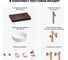 Комплект мебели для ванной комнаты с раковиной Wellsee Genuine Tree 201015694 8