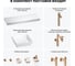 Комплект мебели для ванной комнаты Wellsee Genuine Tree с раковиной 201015594 8