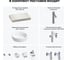 Комплект мебели для ванной комнаты с раковиной Wellsee Genuine Tree 201015636 8