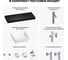 Комплект мебели для ванной комнаты Wellsee Genuine Tree с раковиной 201015496 8