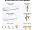 Комплект мебели для ванной комнаты Wellsee Genuine Tree с раковиной 201014698 8
