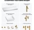 Комплект мебели для ванной комнаты Wellsee Genuine Tree с раковиной 201015478 8