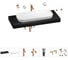 Комплект мебели для ванной комнаты Wellsee Genuine Tree с раковиной 201014599 1