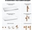 Комплект мебели для ванной комнаты Wellsee Genuine Tree с раковиной 201014579 8