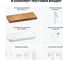 Комплект мебели для ванной комнаты Wellsee Genuine Tree с раковиной 201014540 8