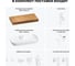 Комплект мебели для ванной комнаты Wellsee Genuine Tree с раковиной 201014815 8