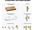 Комплект мебели для ванной комнаты Wellsee Genuine Tree с раковиной 201014758 8