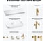 Комплект мебели для ванной комнаты Wellsee Genuine Tree с раковиной 201014898 8