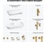 Комплект мебели для ванной комнаты Wellsee Genuine Tree с раковиной 201014778 8
