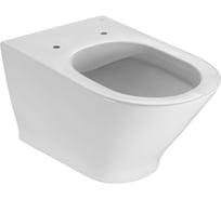 Подвесной унитаз Roca GAP ROUND безободковый, скрытый монтаж, установочный комплект, 540 мм 00070074