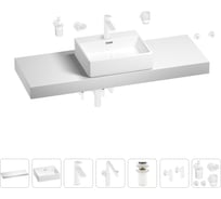 Комплект мебели с раковиной Wellsee Genuine Tree 201018735