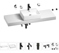 Комплект мебели с раковиной Wellsee Genuine Tree 201018732