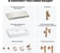 Комплект мебели с раковиной для ванной комнаты Wellsee Genuine Tree 201018754 8