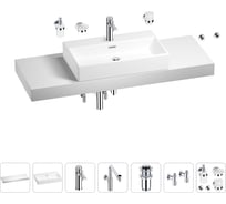 Комплект мебели с раковиной Wellsee Genuine Tree 201018916