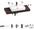Комплект мебели для ванной комнаты с раковиной Wellsee Genuine Tree 201018847 1