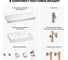 Комплект мебели с раковиной Wellsee Genuine Tree 201018859 8