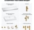 Комплект мебели с раковиной Wellsee Genuine Tree 201018918 8