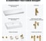 Комплект мебели с раковиной Wellsee Genuine Tree 201018853 8