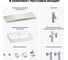 Комплект мебели для ванной комнаты с раковиной Wellsee Genuine Tree 201018871 8