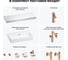 Комплект мебели с раковиной Wellsee Genuine Tree 201018919 8
