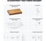 Комплект мебели с раковиной Wellsee Genuine Tree 201018955 8