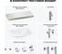 Комплект мебели для ванной комнаты с раковиной Wellsee Genuine Tree 201019056 8