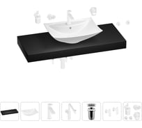 Комплект мебели с раковиной Wellsee Genuine Tree 201019105