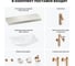 Комплект мебели для ванной комнаты с раковиной Wellsee Genuine Tree 201019119 8