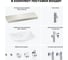 Комплект мебели для ванной комнаты с раковиной Wellsee Genuine Tree 201019116 8