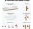 Комплект мебели для ванной комнаты с раковиной Wellsee Genuine Tree 201019114 8