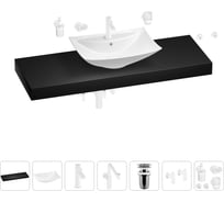 Комплект мебели с раковиной Wellsee Genuine Tree 201019170