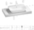 Комплект мебели для ванной комнаты с раковиной Wellsee Genuine Tree 201019215 1
