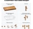 Комплект мебели с раковиной Wellsee Genuine Tree 201019199 8