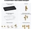 Комплект мебели для ванной комнаты с раковиной Wellsee Genuine Tree 201019223 8