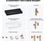 Комплект мебели для ванной комнаты с раковиной Wellsee Genuine Tree 201019224 8