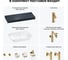 Комплект мебели для ванной комнаты с раковиной Wellsee Genuine Tree 201019248 8